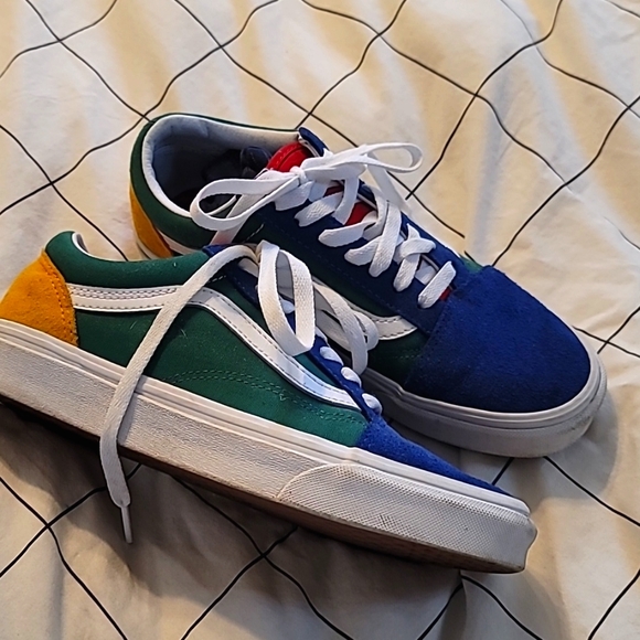 Color Block Vans - Picture 1 of 6